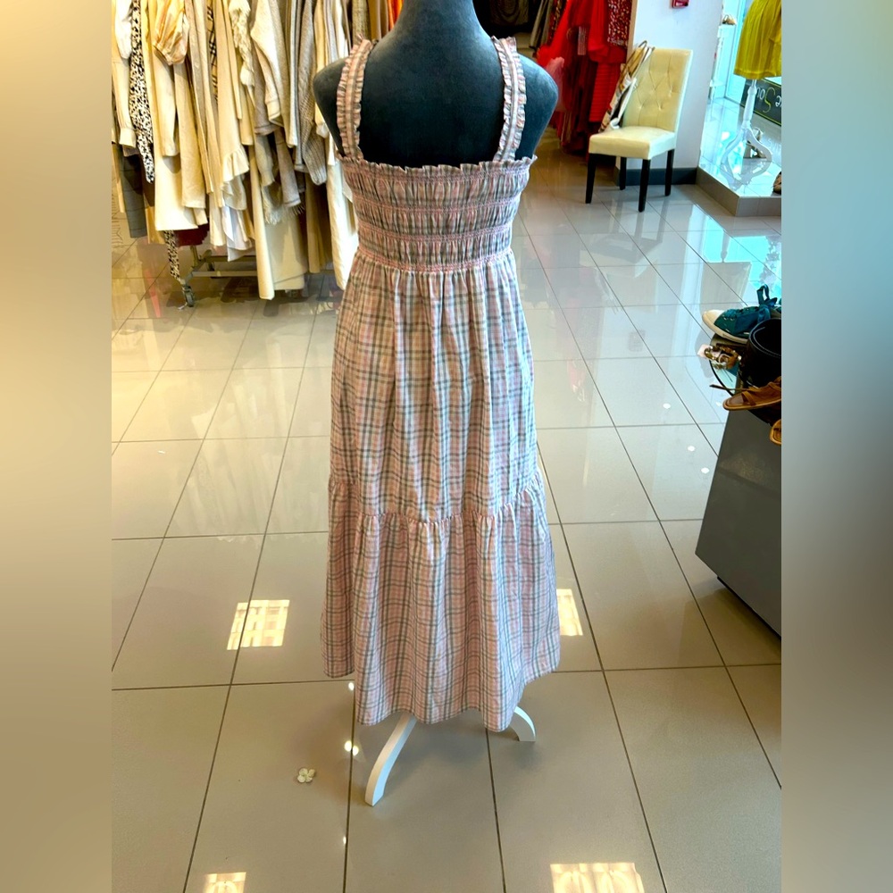 Plaid French Collection Sundress - Picture 2 of 4